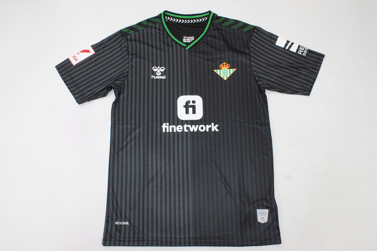 AAA Quality Real Betis 23/24 Third Black Soccer Jersey